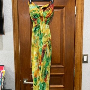 Tropical women’s dress